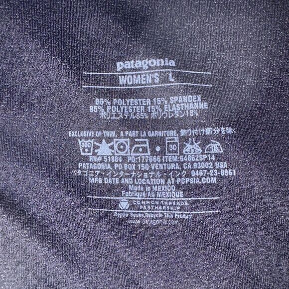 Patagonia Black Floral Tank Top - Picture 7 of 14